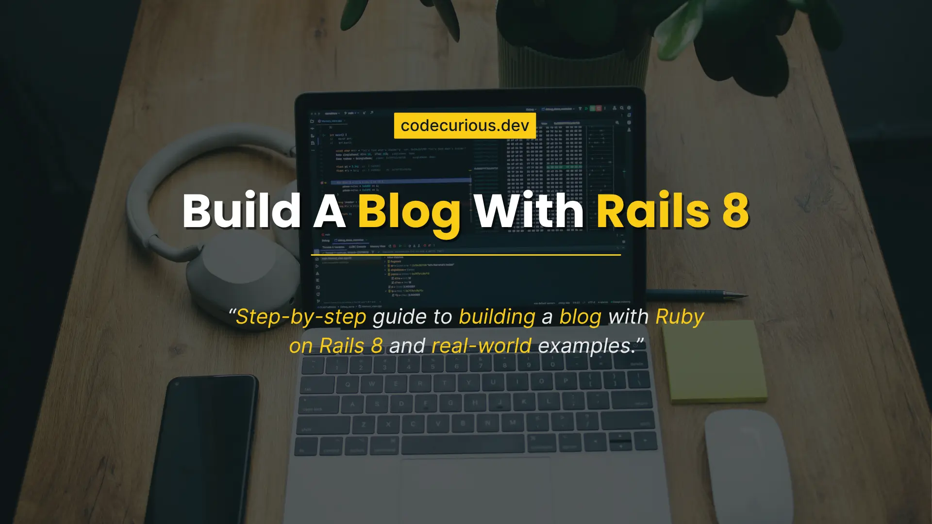 How to Build a Blog with Ruby on Rails 8(Step-by-Step Guide)
