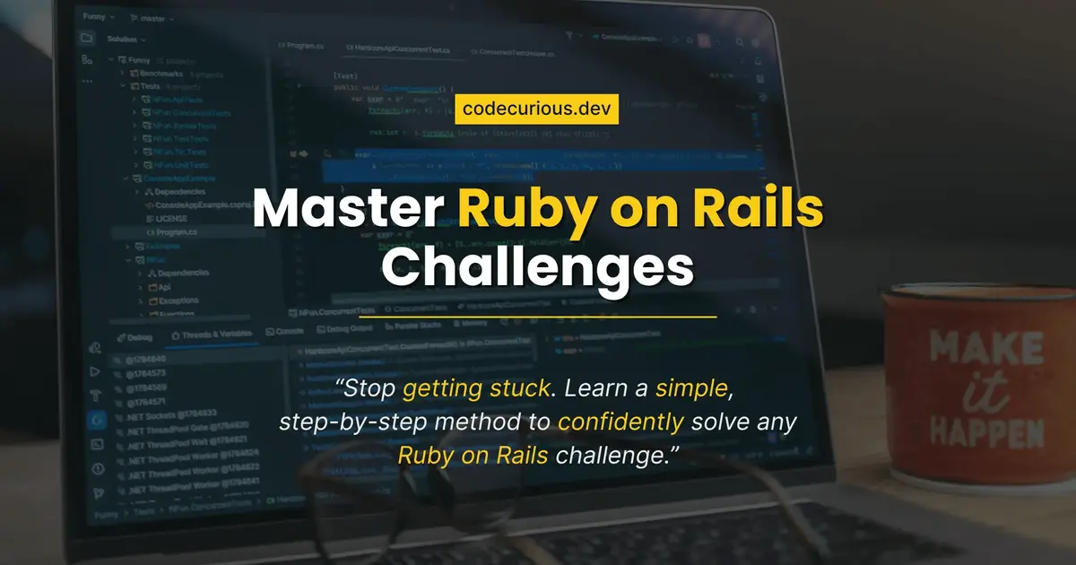 Master Ruby and Rails Challenges: From Overwhelmed to Pro