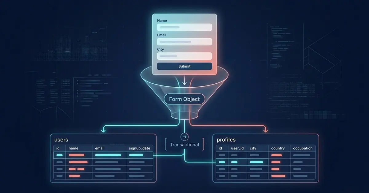 Rails Form Objects: When to Use Them