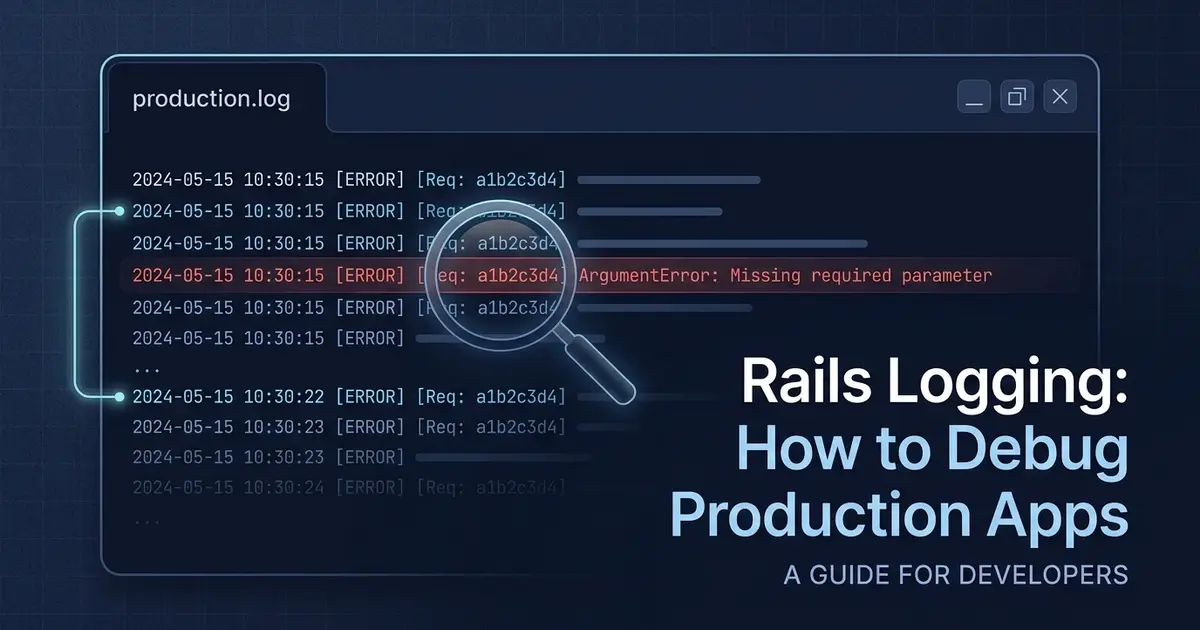 Rails Logging: How to Debug Production Apps